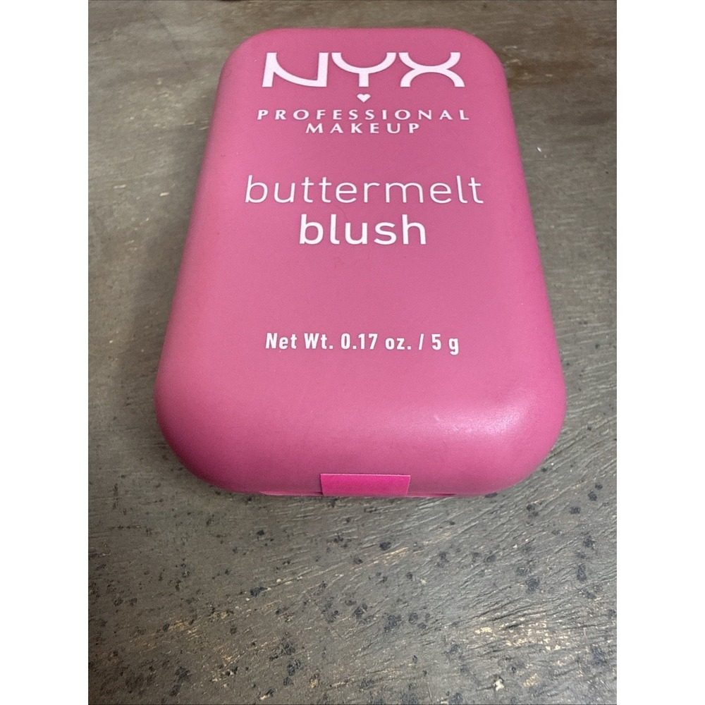 New Sealed NYX Makeup Buttermelt Powder Blush BMBL07 Butta With Time - Picture 4 of 5